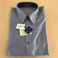 新品BULUE BLOOD ウール100% 長袖シャツ グレー