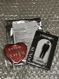 ENHYPEN Houseofvampire 信頼アクリルキーリングソヌ缶バッジ