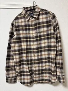 GAP チェック柄 長袖シャツ
