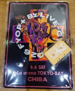 B'z FYOP 当選品 C賞 メモリアルプレート 即購入可！ B'z LIVE-GYM 2026 FYOP+6月6日千葉 メモリアルプレート - メルカリ
