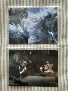 カプくじ デビルメイクライ5 D賞マルチクロス　因縁　一服　セット