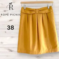美品 ROPE PICNICロペピクニック レディース 膝丈 フレアスカートＭ