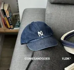 COMESANDGOES デニムベースボールキャップ