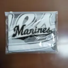 千葉ロッテマリーンズ配布クールフードタオル 収納袋付き