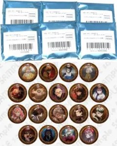 鬼滅　3期カフェ缶バッジ