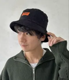 未使用。UNIVERSAL OVERAL コーデュロイ　帽子