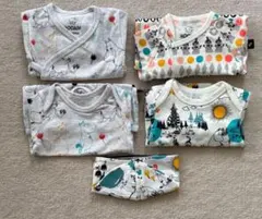 【美品】ムーミン　ベビー服　5点セット