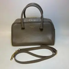 CHRISTIAN VILLA ハンドバッグ 2way グレージュのサムネイル