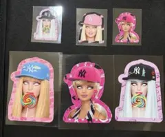Barbie ステッカー 6枚セット