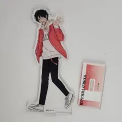 ワールドトリガー アクリルスタンド　パーカー　クラックス　隠岐 孝二