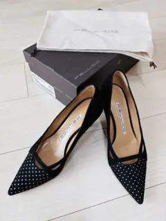 PELLICO ドット パンプス サイズ35 1/2 ペリーコ