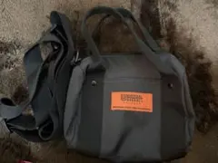 UNIVERSALOVERALLユニバーサルオーバーオールダッフルバッグSグレー