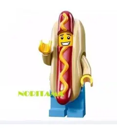 レゴ互換　ミニフィグ ホットドッグ