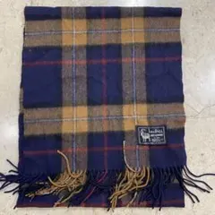 sh2661 Lautrei ルートレ　100%カシミヤ チェックマフラー