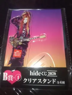 新品 hideくじ2026 クリアスタンドB賞① - メルカリ