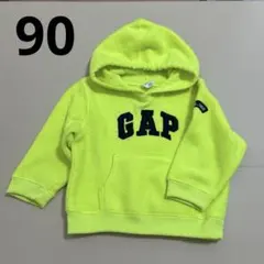 GAP フード付きフリーストレーナー 蛍光イエロー　18〜24M