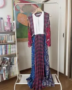 【ZARA】 花柄ロングワンピース