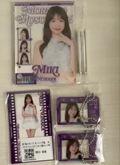 スーパーレア 野中美希 アクリルパネルSR他 モーニング娘。モバガチャ