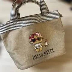 しまむら　サンリオ ハローキティ　日焼けキティ ハローキティ トートバッグのサムネイル