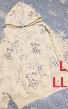 スティッチ パーカー L LL Disney