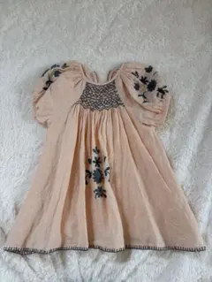 Apolina 刺繍入りワンピース 2-3Y