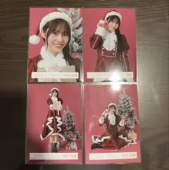 櫻坂46 向井純葉　2025年　サンタ衣装　生写真　コンプ