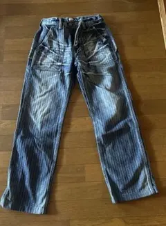 ADAMASTE スケルトンハートロゴ バギーリジットデニムパンツ M - メルカリ