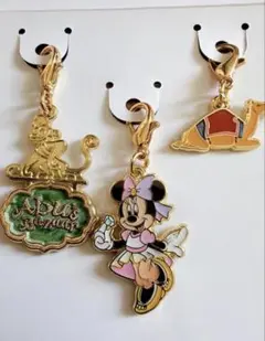 [新品] ディズニーシー　25周年　チャーム3個セット　アラビアンコースト