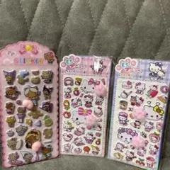 キティ 肉球シール おしりシール 日焼けキティ 新作 3枚セット♡説明必読
