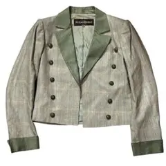 60s 70s SAINT LAURENT rive gauche ボレロ 短丈 - メルカリ