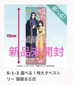 薬屋のひとりごと くじ引き堂 壬氏＆猫猫 S賞 タペストリー