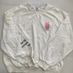 ピンクラテ　トレーナー