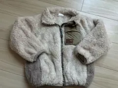 BREEZE フリースジャケット 110サイズ ベージュ