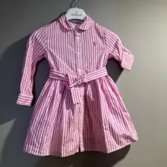 ラルフローレン　ベビー　シャツワンピース