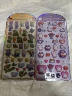 正規品　コットンパフィー　ディズニー　ベイマックス　ズートピア　2種セット