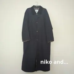ダックステンカラーロングコート　niko and... tallサイズのサムネイル
