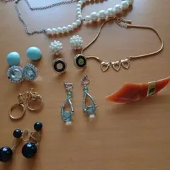 レディース アクセサリー まとめ売り ネックレス イヤリング ヘアクリップ