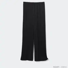 UNIQLO / プリーツストレートパンツ(丈標準) Lサイズ 新品未使用