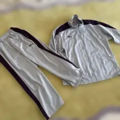 PUMA セットアップ グレー/パープル ジャージ S-M