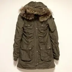 カーキ モッズコート