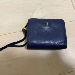 MARC JACOBS 二つ折り財布 ネイビーのサムネイル