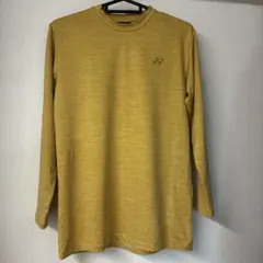 YONEX イエロー 長袖 ウェア JP S