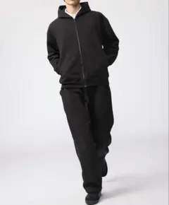 ユニクロCスウェットワイドパンツ