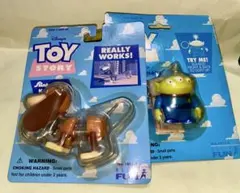 トイ・ストーリー スリンキー・ドッグ キーリングとエイリアンフィギュア