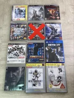 PS3 ソフト 7本セット まとめ売り バイオハザード等 - メルカリ