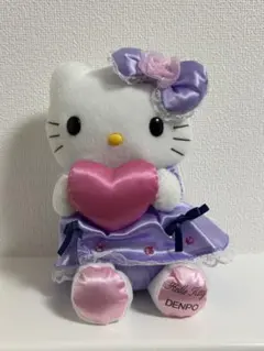 ハローキティ ぬいぐるみ ハート付き