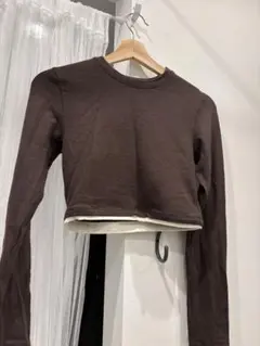 ZARA ショート丈T