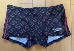 美品 SPEEDO マルチカラー メンズ練習用スイミングパンツ サイズ L