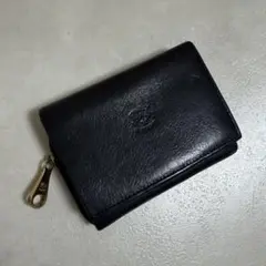 IL BISONTE ブラック 三つ折り財布