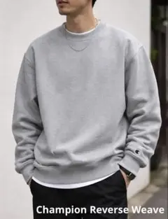 Champion Reverse Weave 青タグ　スウェット　Lサイズ